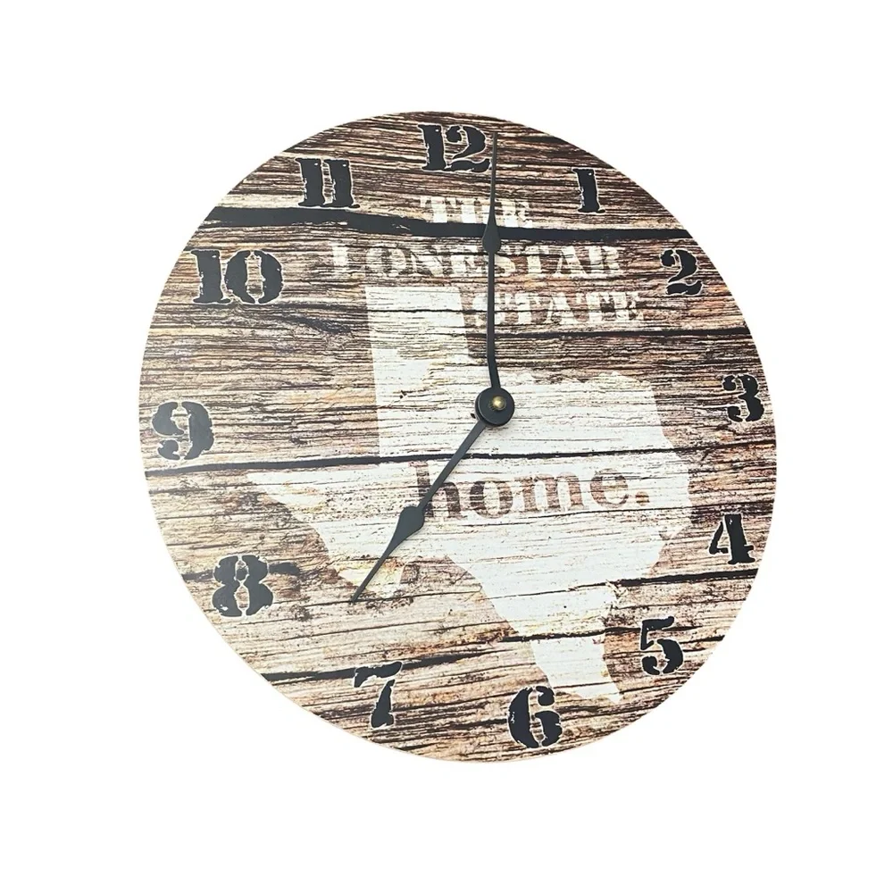 The Lone Star State Wall Clock